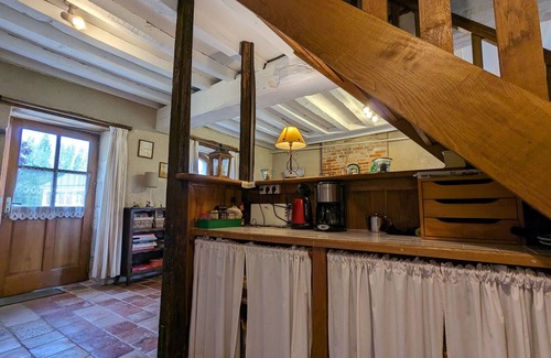 Ruffec Cottage | Charming Restored House in Berry with Private Fishing Pond and Woodland Serenity