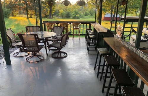 Mid America House | Charming Rustic Home, with a Salt Water Indoor Heated Pool in Hot Springs