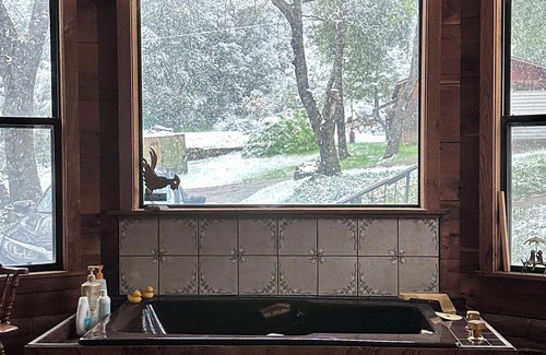 Wishon Cabin | Charming Rustic Mountain Cabin, Near Yosemite,Amazing Views, and a Fireplace