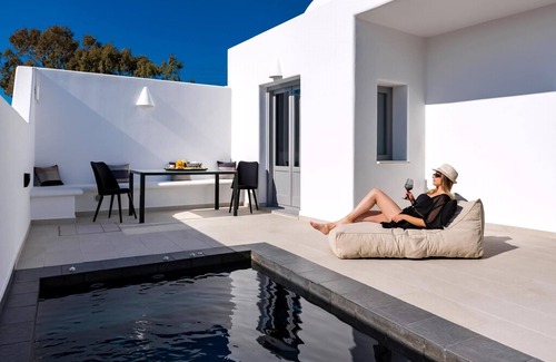 Perissa Villa | Charming Santorini Villa | 2 Bedrooms | Premium Villa | Private Heated Pool &.