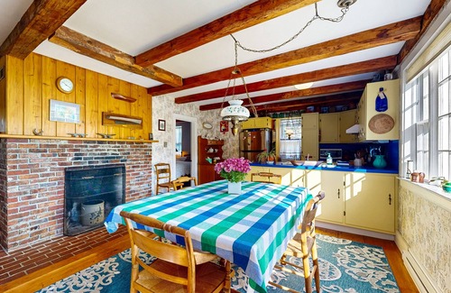 Hancock House | Charming Seaside Cottage with a Gas Fireplace, Spacious Patio, and Nearby Hiking