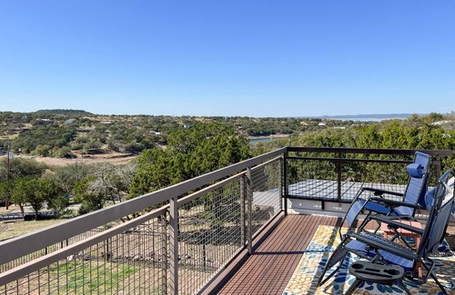 Burnet House | Charming spacious home with yard, game room, lake view & washer/dryer