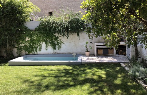 Saint-Didier House | Charming stone village house with pool