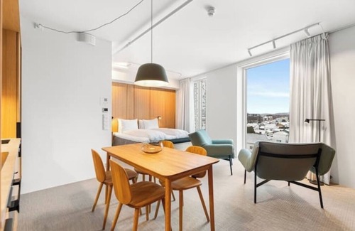 Lillestrom Apartment | Charming Studio Apartment with a Touch of Østerdalen Elegance