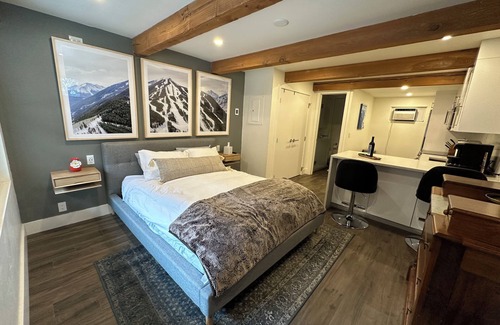 Aspen Condo | Charming studio condo in Aspen walkable to everything