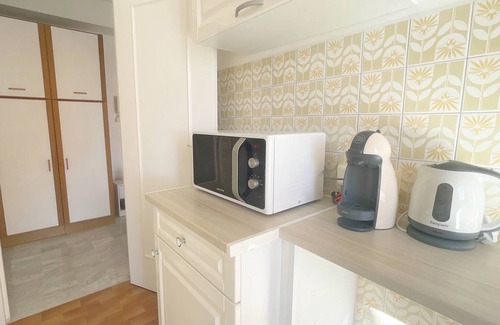 Cros-de-Cagnes Apartment | Charming Studio Panoramic sea view Clim shops sea 200m private parking