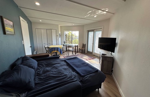 Belvedere Tiburon Apartment | Charming studio with views of Bay in Tiburon, CA. Private entrance.