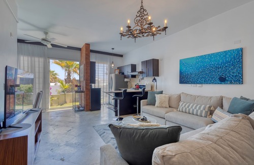 Libertad Apartment | Charming & sunlit condo with pool & balcony - near golf, beaches, & nightlife