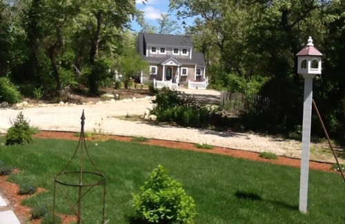 Brewster Cottage | Charming two-storey shingled Cape Cod cottage, off Cape Cod Bay. With priv pond.