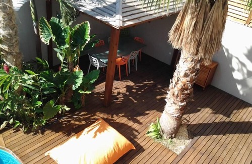 La Saline Les Bains House | Charming villa with swimming pool at 50 m from the lagoon beach, La Saline les Bains