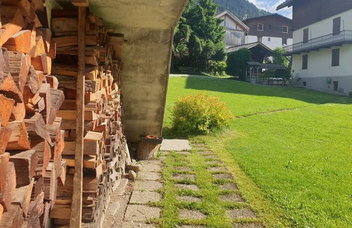 Areches House | Charming Village Chalet with Garden, Balcony & Mountain Views - Sleeps 2-3, South-Facing