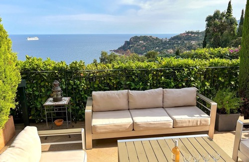Theoule-Superieur Villa | Charming villa 4* in a quiet area, panoramic terrace on the sea, large swim pool