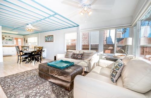 Balboa Peninsula House | Charming Vintage Beachfront Vacation Cottage (right side) | Super Central - No Car Needed!