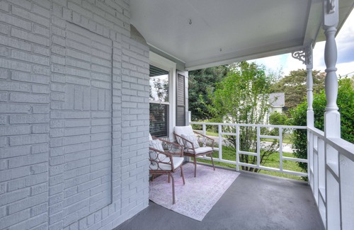 West Columbia House | Charming Vintage Bungalow Near USC & Downtown with Big Fenced In Backyard