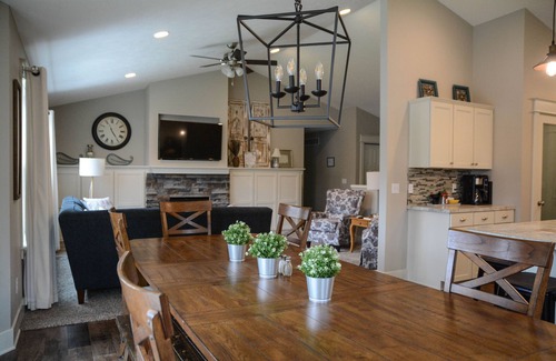 Saugatuck House | Charming w/Grill, Hot Tub, firepit, Trails, 3.3 Acres-Just 4 Mi From Saugatuck!