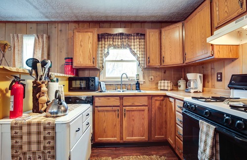 Watersmeet Cabin | Charming Watersmeet Cabin w/Dock on Kitty Island!