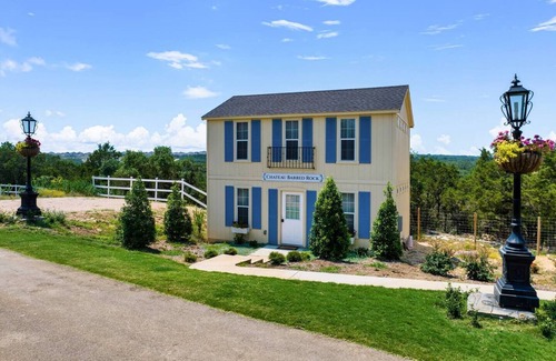 New Braunfels Villa | Chateau-Barred Rock 1 private bedroom & pool