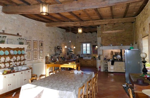 Riocaud House | Chateau Des Egrons; Elegant and Magical with Tennis Court and Heated Pool