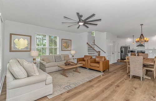 Murrells Inlet House | Chateau Papillon-Elegant 5BR Beach House-Steps from the Beach