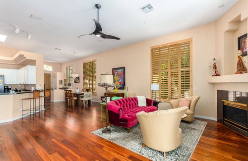 Central Scottsdale House | Cheerful 3 bedroom home with pool and mountain views