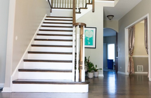Bensenville Bed & Breakfast | Cheerful bedroom 3 for 2 guests