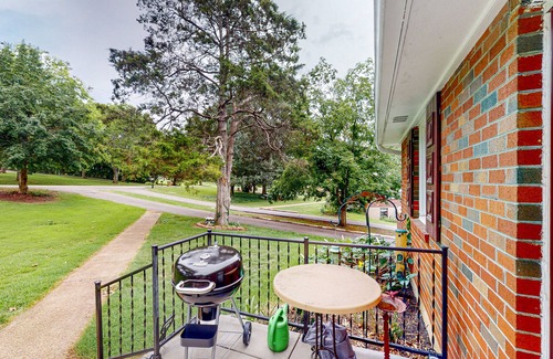 Blair Heights House | Cheerful dog-friendly home with a large yard, central AC, patio, & washer/dryer
