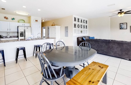 Morgantown House | Cheerful home with screened porch & decks - walk to the beach & pool, tennis