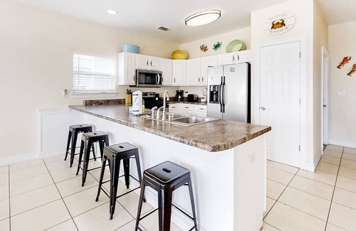 Morgantown House | Cheerful home with screened porch & decks - walk to the beach & pool, tennis