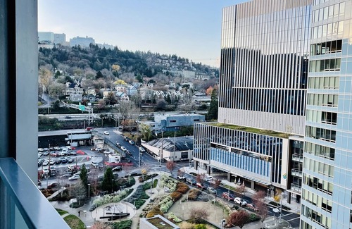 Corbett - Terwilliger - Lair Hill Condo | Cheerful Urban Living in Highrise Condo by Waterfront with Great Views