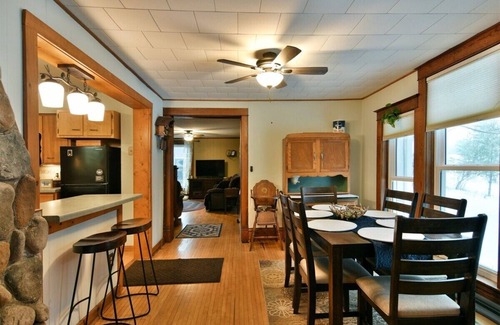Cable House | Chequamegon Haus - Comfortable and Charming walk to downtown Cable, WI