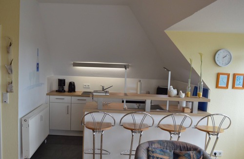 Wangerooge Apartment | cherished, light-flooded, penthouse on an old beacon