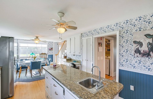 Cherryfield House | Cherryfield Home w/Decks On Historic Horse Farm