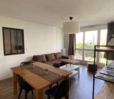 Beaulieu-Mangin Apartment | Chez Pascal Sissi -Grand Appart,Ile Nantes, CCgrés