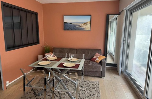 Le Touquet-Paris-Plage Apartment | Chez Tonton, Studio cabine au calme avec parking