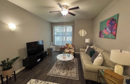 Legacy Park Apartment | Chic 1-bedroom corporate apartment in lovely Plano with fitness room, AC