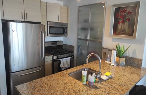 Chelsea Apartment | Chic 1-bedroom with WiFi, fitness room in marvelous New York