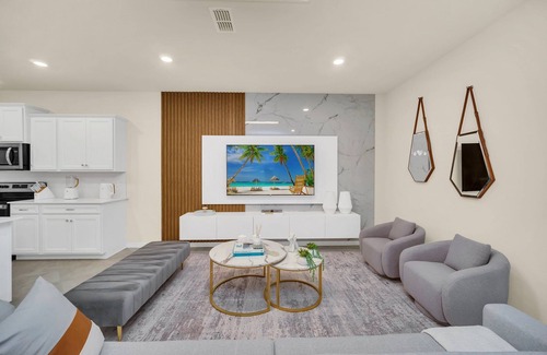 Four Corners House | Chic 10BR Retreat with Themed Rooms & Pool