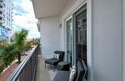 Central Sarasota Condo | Chic 1BR Heart of Downtown City Views & Private Balcony!
