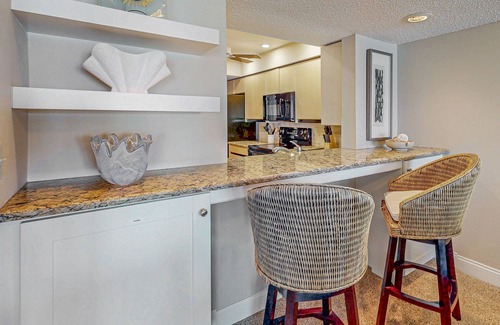 Belleair Beach Condo | Chic and comfortable Gulf front condo, snowbird and dog friendly, pool, beaches