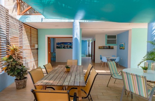 Los Tamarindos House | Chic Beach House w/Pool, A/C & Penthouse near La Punta – Walk to the Ocean!