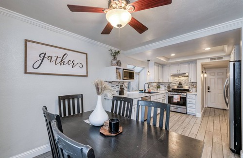 Raisin House | Chic Boho 3BR 2.5BA Home Located in the Heart of Fresno
