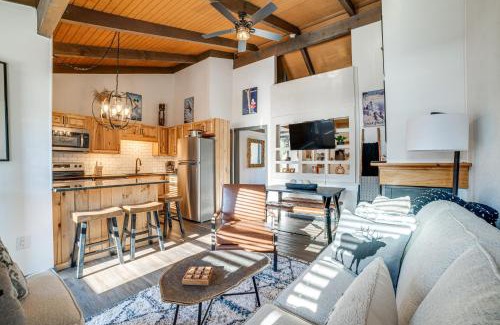 Blodgett Mills House | Chic Greek Peak Ski Resort Townhome with Balconies!