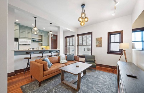 Galveston Apartment | Chic Historic Loft, 3 Blocks from The Strand