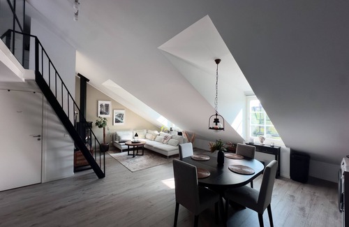 Kungsholmen Apartment | Chic Industrial Loft in Stockholm, Kungsholmen