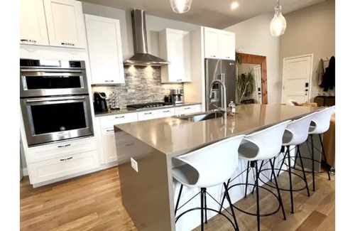 West Colfax House | Chic New Townhome w/Rooftop Patio & Garage