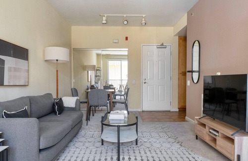 San Bruno Apartment | Chic San Bruno 1BR w/ Pool, Spa & Theater, nr BART, by Blueground