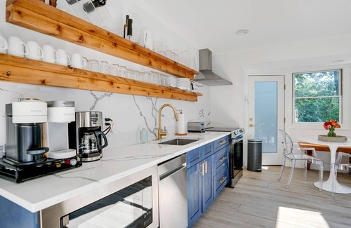 North Sea House | Chic Southampton Getaway with Heated Pool & Seamless Indoor-Outdoor Living