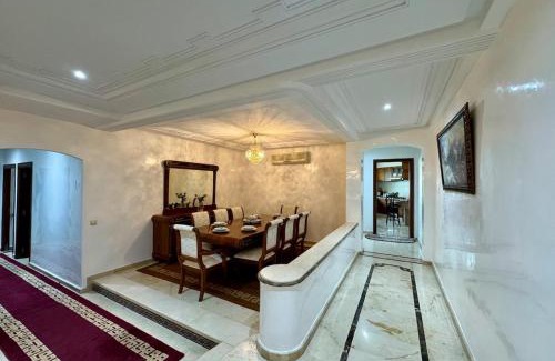 Ville Nouvelle Apartment | Chic & Spacious 4BR with Jacuzzi-Fez New City Stay
