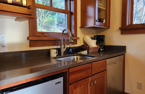 Cheshire Cabin | Chickadee’s Hatch | 2-Story Cabin w/Jetted Tub + Biltmore Pass