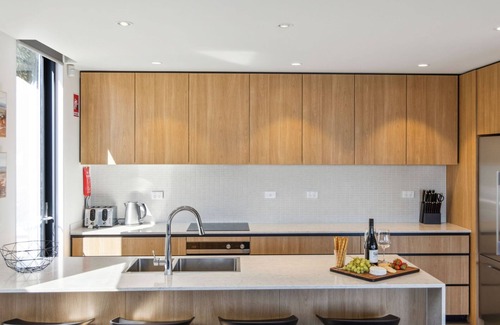 Jindabyne House | Chilam C embraces open plan living with a combined kitchen/dining/living area